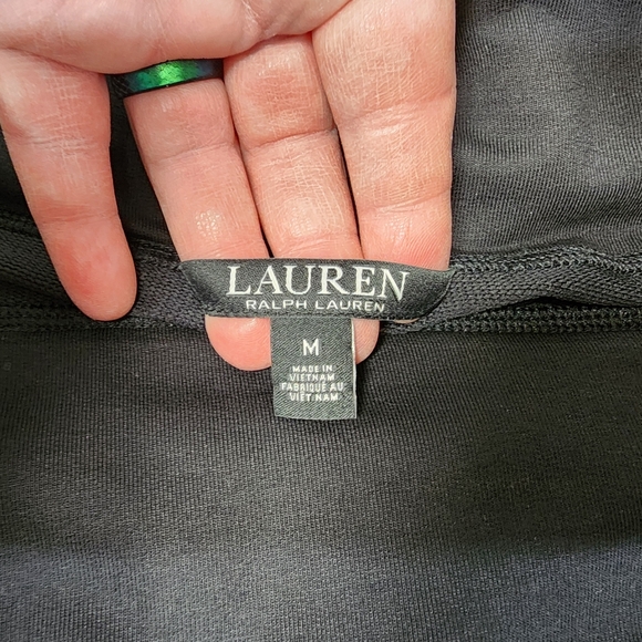 Lauren Ralph Lauren Black Sport Leggings Women's Size M - Picture 7 of 10